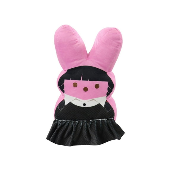 Funny Easter Bunny Plush Toys, 15" Cute Pink Broody Bunny Plush Bunny Stuffed Animals Plushies, Easter Gifts Easter Bedroom Home Decor, Cool Rabbit-shaped Pillow for Family