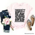 thumbnail image 1 of Funny Easter Bunny Retro Hip Hop T-Shirt, I Said A Hip Hop The Hippie Tee, 1 of 8