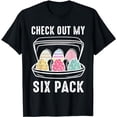 thumbnail image 1 of Funny Easter Egg Workout Check Out My Six Pack Abs Easter T-Shirt, 1 of 5