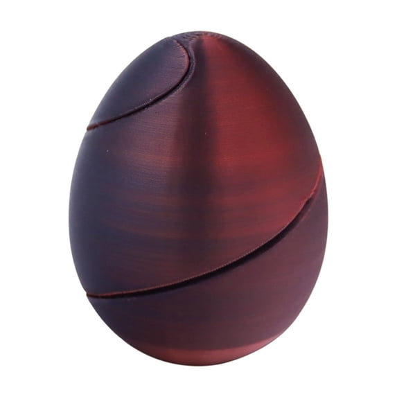 Funny Easter Eggs Toy, Spin Disassembly Colorful Plastic Eggs for Holiday Hunt and Basket Fillers, 2.2"x2.76"