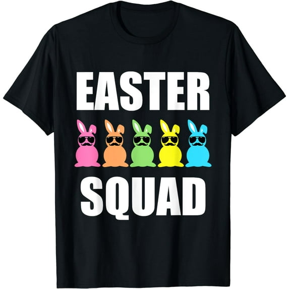 Funny Easter Family Matching Outfit Design Easter Squad T-Shirt