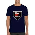 thumbnail image 1 of Funny Eat Sleep Baseball Repeat Player Lifestyle Sport Unisex T-Shirt, 1 of 3
