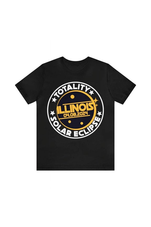 Funny Eclipse Illinois Tee shirt Illinois Solar eclipse 2024 shirt eclipse t-shi