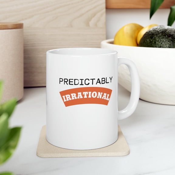Economics 11 oz Coffee Mug - Predictably Irrational Gift White Ceramic