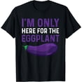 thumbnail image 1 of Funny Eggplant Costume Gardening Love Aubergine T-Shirt, 1 of 4