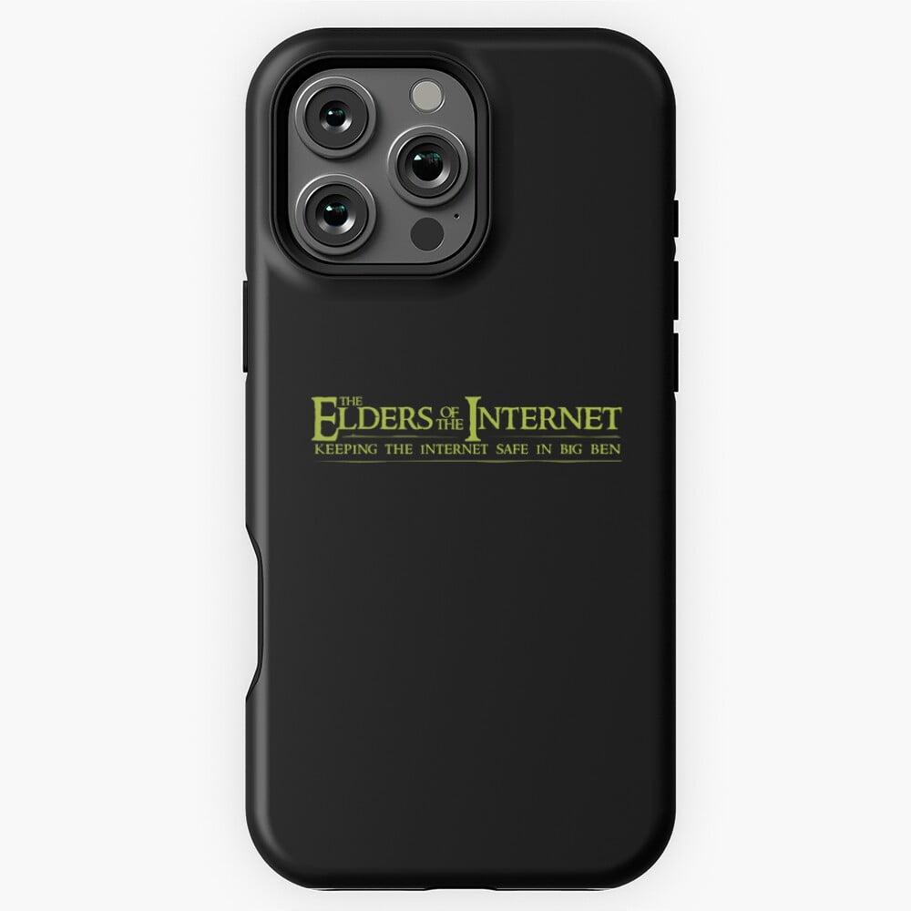 Funny Elders of the Internet Phone Case for iPhone 16 15 14 13 12 11 ...