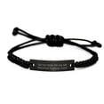 thumbnail image 1 of Funny Electrical Engineer Gifts for Men, Unique Rope Bracelet with 'Do Not Make Me Use My Electrical Engineer Voice' Quote, Christmas Unique Presents from Friends to Family, 1 of 4