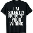thumbnail image 1 of Funny Electrician Art For Men Women Professional Electrician T-Shirt, 1 of 4