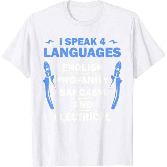 Funny Electrician Art Men Women Electrical Engineer Humor T-Shirt