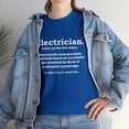 thumbnail image 1 of Funny Electrician Noun Definition T-Shirt, 1 of 2