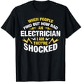 thumbnail image 1 of Funny Electrician T-Shirt, 1 of 4
