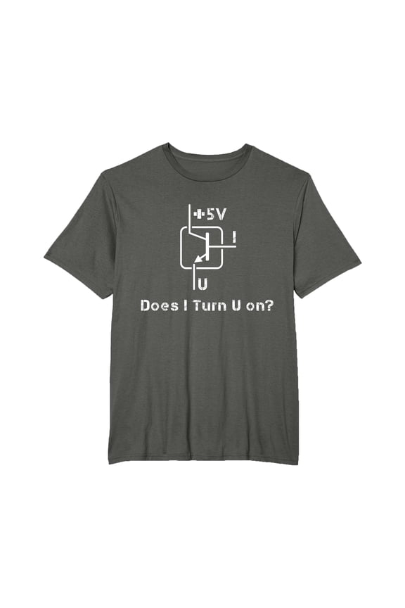 Funny Electronic Engineering Transistor Shirt Comfort Colors T-Shirt for Tech Enthusiasts