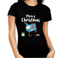 thumbnail image 1 of Funny Elf Christmas PJs Funny Christmas Shirts for Women Christmas T Shirt Womens Christmas Pajamas, 1 of 6