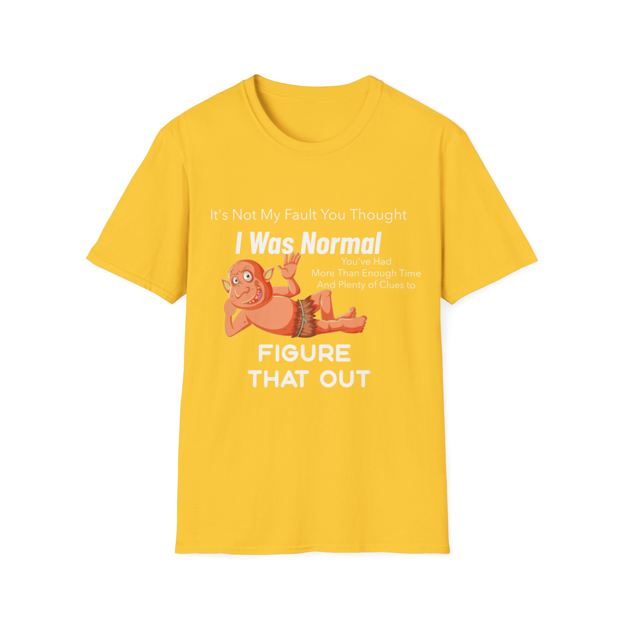 Funny Elf Lounging Normal Graphic Novelty T-Shirt