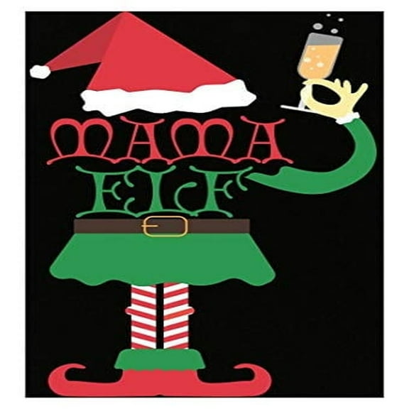 Funny Elf Poster - Holiday Decor - Festive Cheer Gift