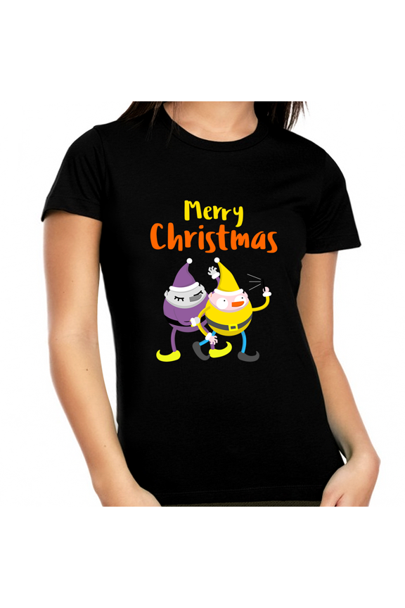 Funny Elfs Funny Plus Size Christmas Shirts for Women Plus Size Christmas Clothes for Women Plus Size