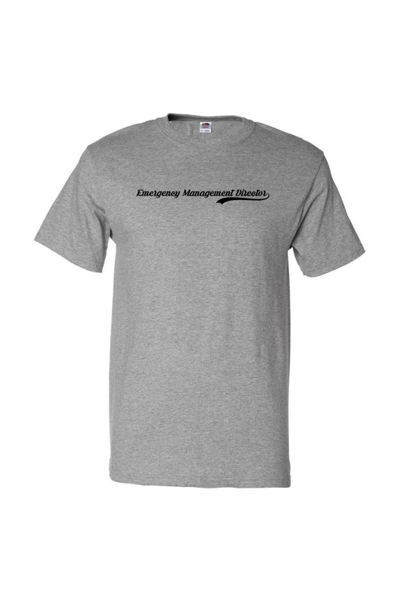 Funny Emergency Management Director Retro Old School T shirt Tee Gift