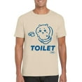 thumbnail image 1 of Funny Emirichu Chiikawa Toilet Time Cartoon Anime Design Unisex T-Shirt, 1 of 3