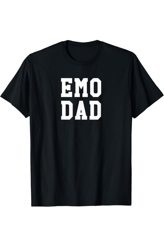 Funny Emo Dad Shirt | Goth Punk Music Scene Father Tee T-Shirt
