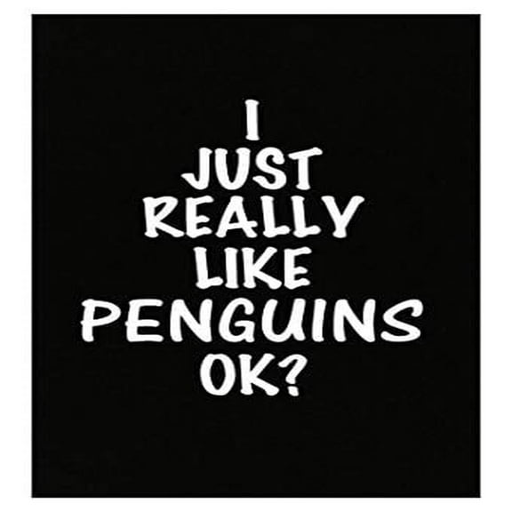 Funny Emperor Penguin Poster - Unique Antarctica Gift Idea for Bird Lovers