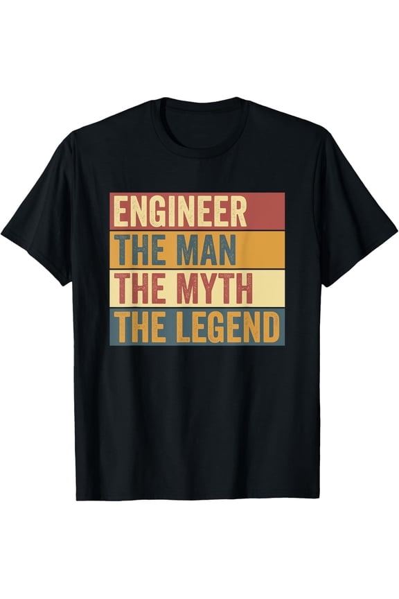 Funny Engineer Engineering Legend Saying T-Shirt