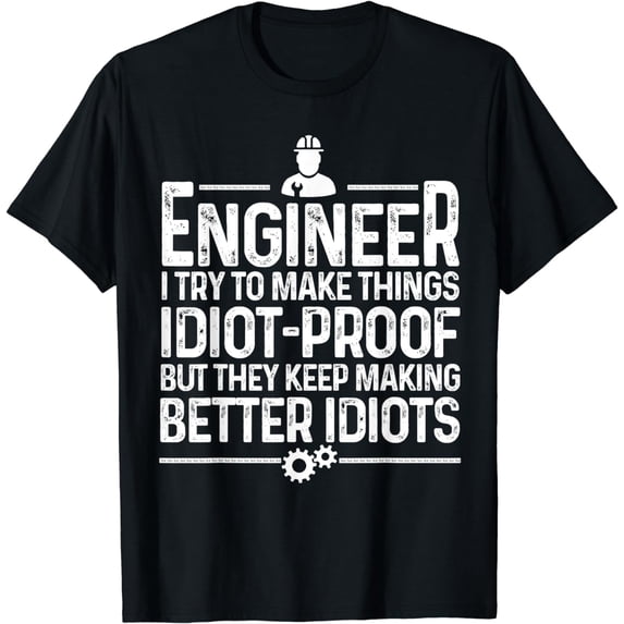 Funny Engineer Gift For Men Women Cool Engineering Mechanic T-Shirt