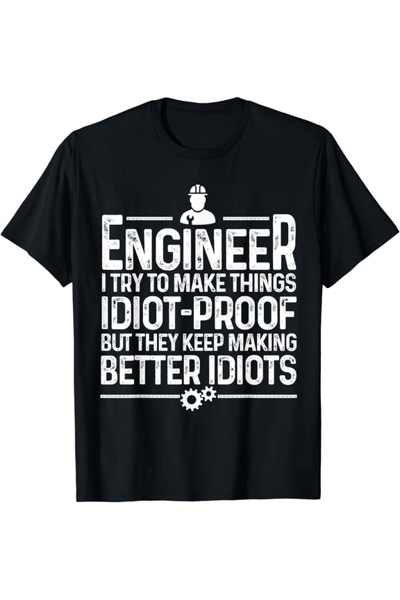 Funny Engineer Gift For Men Women Cool Engineering Mechanic T-Shirt