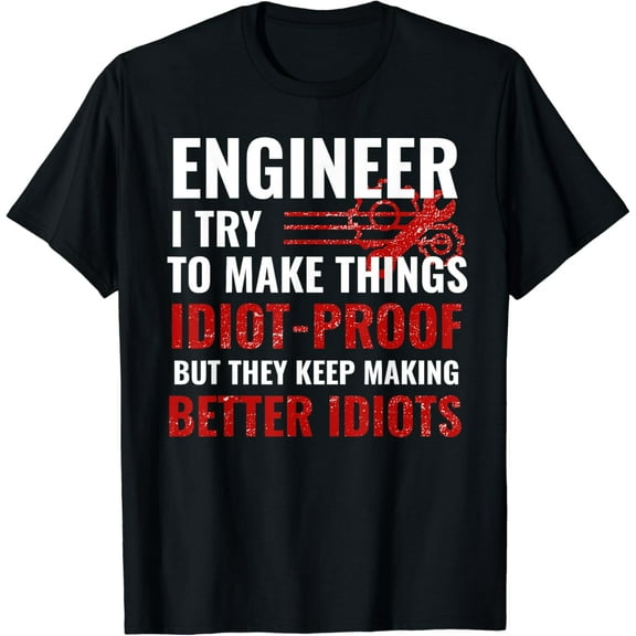 Funny Engineer Gifts Engineering College Student Gift Ideas T-Shirt