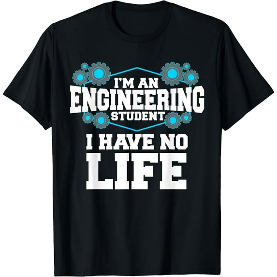 Funny Engineering Design For Men Women Engineer Student T-Shirt