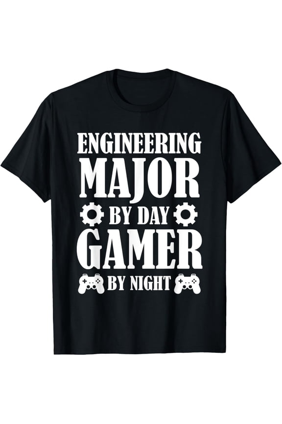 Funny Engineering Student Engineer Gamer Gifts For Men Women T-Shirt