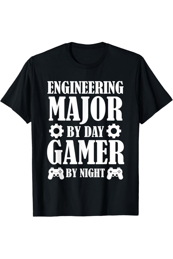 Funny Engineering Student Engineer Gamer Gifts For Men Women T-Shirt