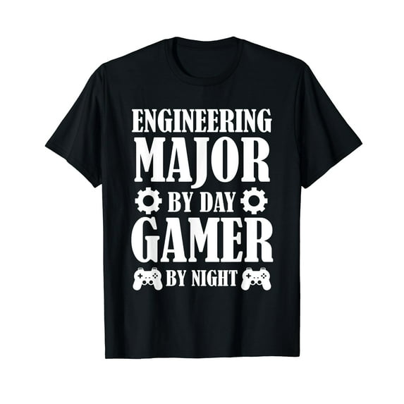 Funny Engineering Student Engineer Gamer Gifts For Men Women T-Shirt