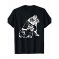thumbnail image 1 of Funny English Bulldog Dog Gift 220g 100% Cotton T-Shirt, 1 of 9