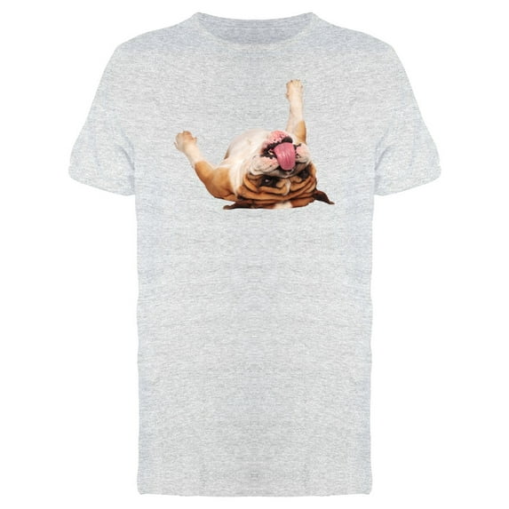 Funny English Bulldog T-Shirt Men -Image by Shutterstock, Male XX-Large