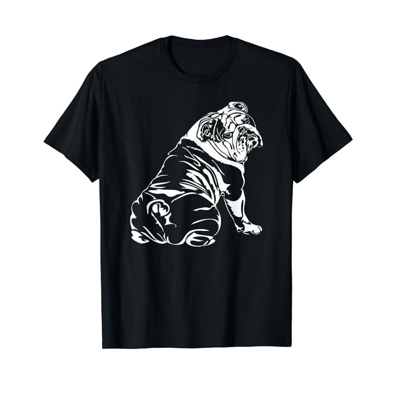 Funny English Bulldog T-Shirt dog hund tee Shirt gift