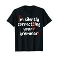 thumbnail image 1 of Funny English Teacher Art For Men Women Grammar ELA Teacher T-Shirt, 1 of 5