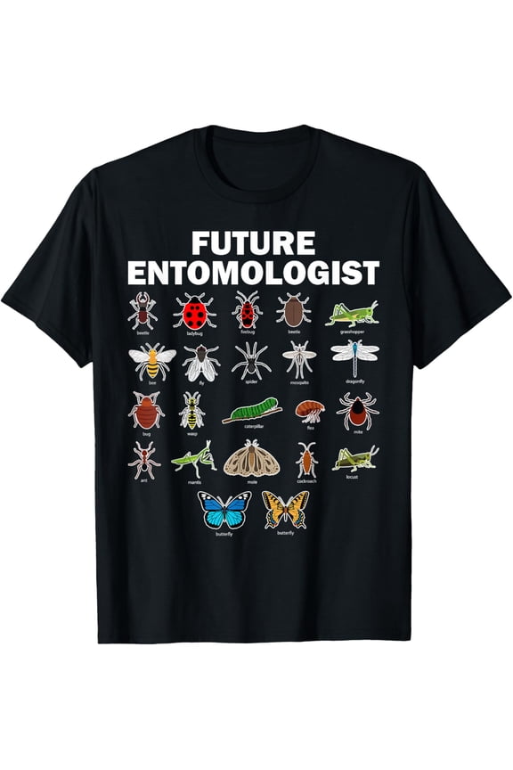 Funny Entomology Insect Bug Lover Men Women Boys Girls Kids T-Shirt