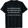 thumbnail image 1 of Funny Entrepreneur Shirts Men Women CEO Business Owner Gifts T-Shirt Black X-Large, 1 of 4