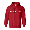 thumbnail image 1 of Funny Essential Employee Unisex Adult Hooded Sweatshirt-Red-small, 1 of 4