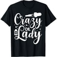 thumbnail image 1 of Funny Essential Oils Womens Apparel Gifts by DMTRYCrazy Oil Lady T-Shirt, 1 of 4