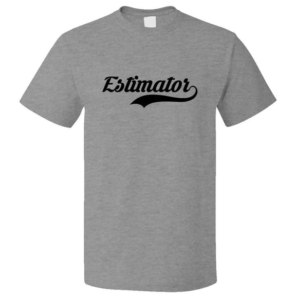 Funny Estimator Retro Old School T shirt Tee Gift