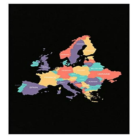 Funny Europe Pride Poster - 13x19 - Wall Decor for Home Gift