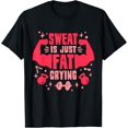 thumbnail image 1 of Funny Exercise Workout Women Gym Training Quote T-Shirt, 1 of 4