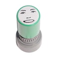 thumbnail image 1 of Funny Expressions Stamp, Cute Photo-Sensitive Seal Set, Funny Game Characters Face Stamp for Teacher Award, Classroom Rewards, Journaling, Scrapbooking, DIY Crafts, 2.48"x1.34", 1 of 4