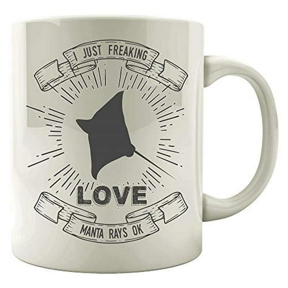 Makeup Lover 11 oz Coffee Mug - Funny Eyelash Design Gift White Ceramic