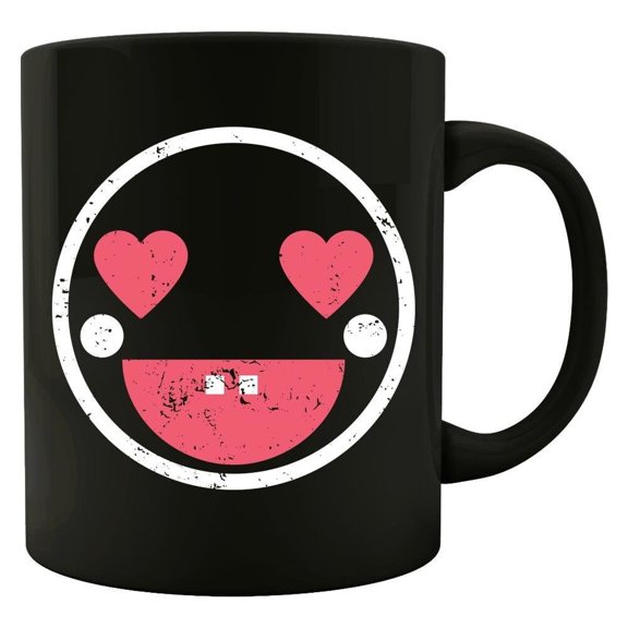 Funny Eyes - Hearts - Sight See Vision Visual Humor - Mug