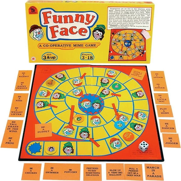 Funny Face - A Co-operative Mime Game