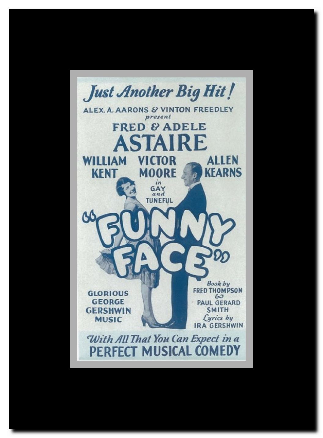 Funny Face (Broadway) Framed Movie Poster