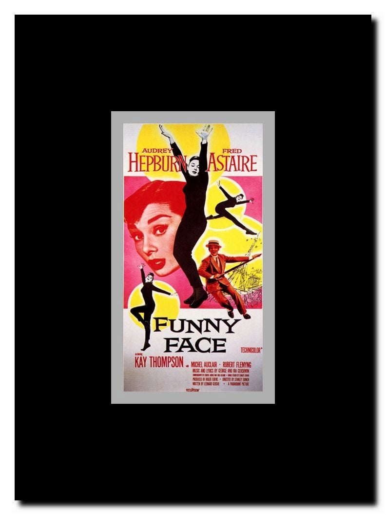 Funny Face Framed Movie Poster