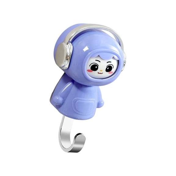 Funny Face Wall Mount Key Holder Practical Decorative Hanger For Entryway Bathroom Kitchen Storage Organization